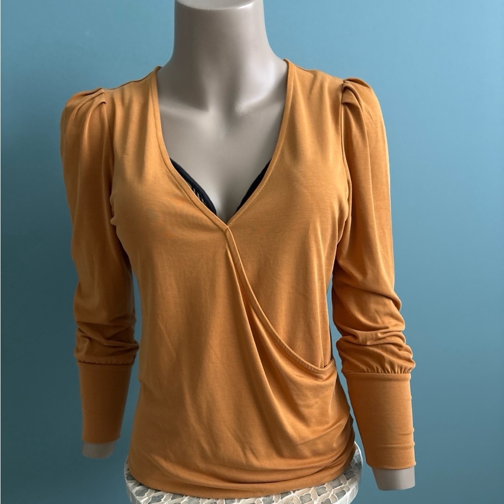CLASSIC WRAP STYLE TOP - Picture 2 of 10